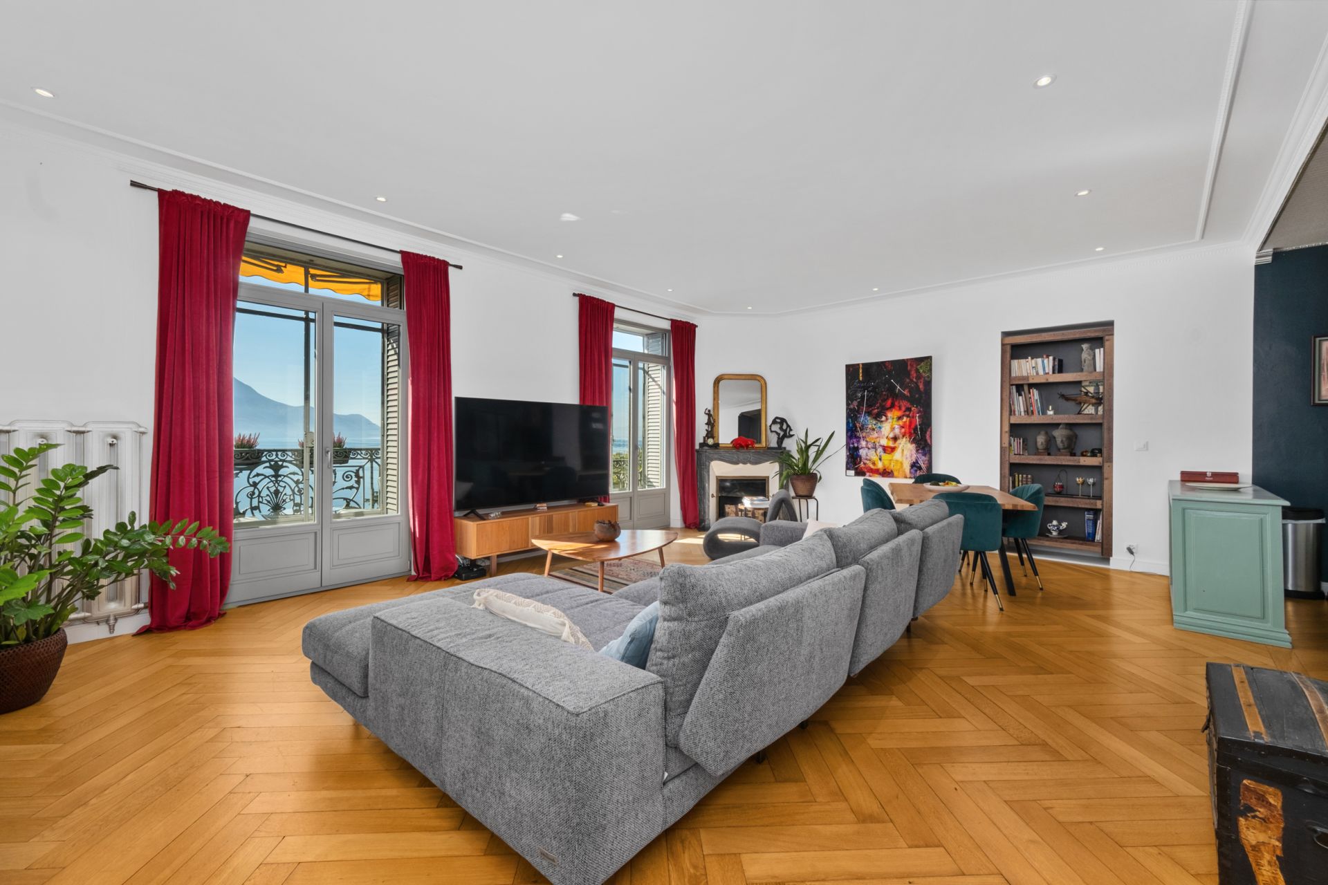 Appartement de caractère face au lac Léman
